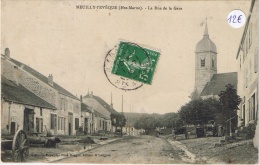 NEUILLY L'EVEQUE La Rue De La Gare - Neuilly L'Eveque