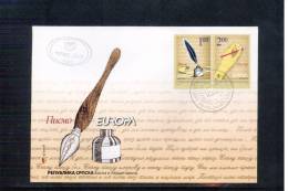 Bosnien&Herzegowina Serbische Republik Banja Luka 2008 Europa Cept  Satz Aus MH / Set From Booklet  FDC - 2008