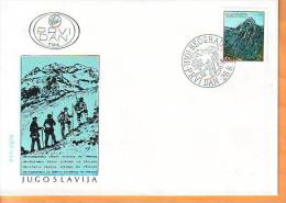 Yugoslavia 1978 Y FDC Nature Mountains Triglav Mi No 1740 Postmark Beograd 26.08.1978. - FDC