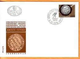 Yugoslavia 1978 Y FDC History Kresna Uprising Ann. Mi No 1746 Postmark Beograd 05.10.1978. - FDC