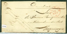 VOORLOPER BRIEFOMSLAG * Uit 1833 Van RHEDEN > BURGEMEESTER WAGENINGEN (8269) - ...-1852 Préphilatélie