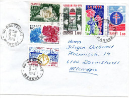 Großer Brief 1976, Frankreich - Storia Postale