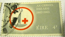 Ireland 1963 Centenary Of The Red Cross 4p - Used - Usati