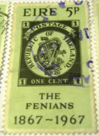 Ireland 1967 Centenary Of The Fenian Rebellion 5p - Used - Usati