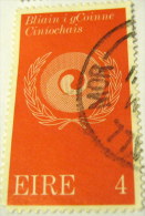 Ireland 1971 International Year Against Racism 4p - Used - Usati