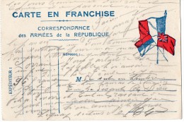 TB 7 - MILITARIA - Carte En Franchise Militaire - - Lettres & Documents