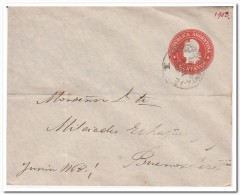 Argentinie 1902, 5 Centavos Prepayed Envelope - Ganzsachen