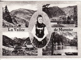 Vallée Munster (Haut-Rhin) Jeune Fille Alsacienne-Folklore-Costu Me-Flamme Philatélique-MÜNSTERTAL-H Aut-Rhin-Herzog Pho - Altri & Non Classificati