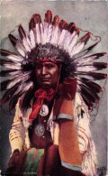 ETNISCH     3 PC  Stamp Mauritius  1905  Chief Hollow Horn   Chief  Geronimo - Indios De América Del Norte