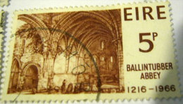 Ireland 1966 750th Anniversary Of Ballintubber Abbey 5p - Used - Gebruikt