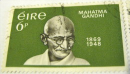 Ireland 1969 Centenary Of The Birth Of Mahatma Gandhi 6p - Used - Usados