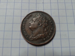 GREAT BRITAIN      (1/2 PENNY 1826) - A. 1/4 - 1/3 - 1/2 Farthing