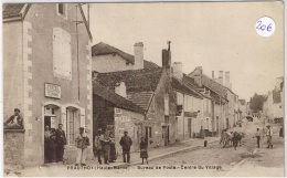 PRAUTHOY Bureau De Poste - Centre Du Village (Poste, Publicité, Vaches) - Prauthoy