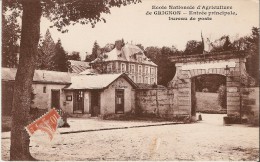 GRIGNON (78) : Ecole Nationale D´Agriculture - Entrée Principale - Bureau De Poste PTT - Grignon