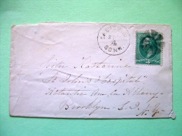 USA 1882 Cover Salisbury To Brooklyn N.Y. - Washington - Cartas & Documentos