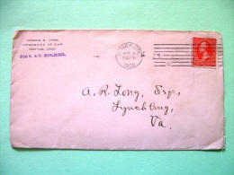 USA 1902 Cover Denver To Lynchburg - Washington - Storia Postale