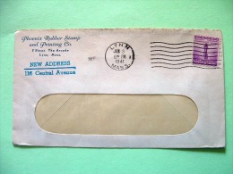 USA 1941 Cover From Lynn - Torch - Briefe U. Dokumente