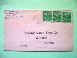 USA 1945 Cover Winchester To Winsted - Washington - Lettres & Documents