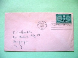 USA 1948 Cover Savannah To New York - Girl Scouts Juliette Gordon - Cartas & Documentos