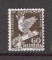 SCHWEIZ  , MiNr 254 , * MH - Nuevos