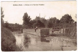 "France 59 - Arleux - L'Ecluse Et Le Pont Des Prussiens" - Arleux