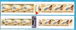 2008 EUROPA SRBIJA SERBIA  DER BRIEF  LETTERS BOOKLET 3 SETS WITH NUMBER   MNH - 2008