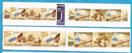 2008 EUROPA SRBIJA SERBIA  DER BRIEF  LETTERS BOOKLET 2 SETS WITH  APPENDIX    MNH - 2008