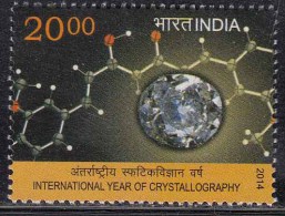 MNH  On Crystallography, Study Of, X-Ray Crystal, Atom, Neutrons, Electron, Health, Medicine , In Dia. - Atomo