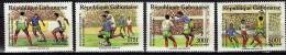 GABON  N°  674/77  * *   ( Cote 10.50e )   Cup  1990   Football Soccer Fussball - 1990 – Italien