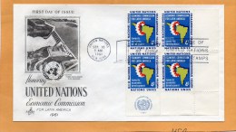 United Nations New York 1961 FDC - FDC