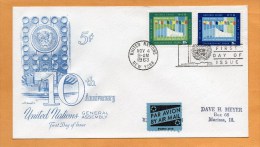 United Nations New York 1963 FDC - FDC