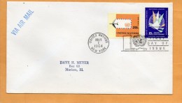 United Nations New York 1964 FDC - FDC