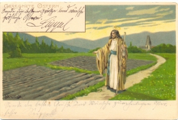 Ostern, Christus, Acker, Sign. Mailick, 1903 - Mailick, Alfred