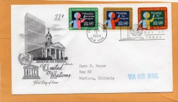 United Nations New York 1964 FDC - FDC