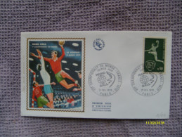 SPORT 21 Fev 1970  Busta Primo Giorno VIII Championat Du Monde HAND BALL Pallamano - Storia Postale