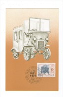 YUGOSLAVIA JUGOSLAVIJA   MC MK MAXIMUM CARD 1983 ANNIVERSARY AUTOMOBILE TRANSPORT MAIL AND PASSENGERS MONTENEGRO - Maximumkarten