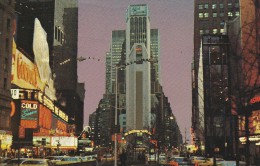 Times Square At Dusk   .   Sent To Sweden   S-761 - Time Square