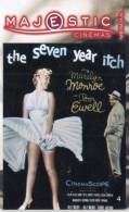 CARTE CINEMA-CINECARTE    MAJESTIC VESOUL    The Seven Year Itch - Biglietti Cinema