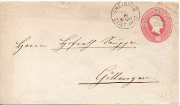 ALLEMAGNE BADE ENTIER POSTAL FREIBURG - Autres & Non Classés