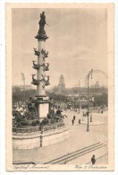 WIEN - PRATERSTERN Mit TEGETTHOFF-Monument - Animierte Postkarte Mit Park Von Vergnügungen Im Hintergrund - Prater