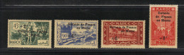 MAROC N° 200 à 203 * - Unused Stamps