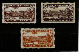 NEW ZEALAND 1931 AIR SET  SG 548/550  MOUNTED MINT Cat £60 - Unused Stamps