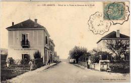 LES ABRETS - Hotel De La Poste Et Avenue De La Gare - Cachet Ambulant (64420) - Les Abrets