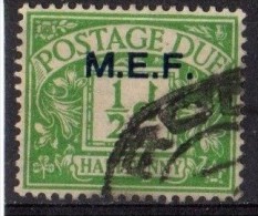 PIA - OCC. MEF - 1942 : Segnatasse  Inglesi Soprastampato - (SAS   Tx 1) - Britische Bes. MeF