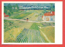 141972 / Netherlands Art Vincent Willem Van Gogh - TRAIN Landscape At Auvers-sur-Oise, France AFTER THE RAIN - Russia - Van Gogh, Vincent