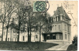 CPA 38 LA TOUR DU PIN VILLA ET USINE DE M. BARGILLAT 1907 - La Tour-du-Pin