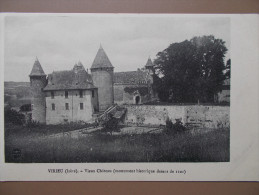 38 - VIRIEU - Vieux Château (Monument Historique Datant De 1101). - Virieu