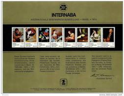 1974 INTERNABA - Basel, Switzerland   USPS Official Souevnir Card - Souvenirs & Special Cards