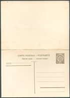 LUXEMBOURG Old Double Postal Stationery VF - Stamped Stationery