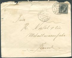 LUXEMBOURG TO SWITZERLAND Cover 1928 VF - Ganzsachen